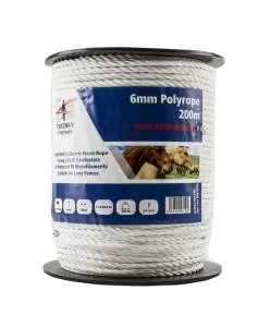 Fenceman Equine Polyrope 6mm 200m High Vis
