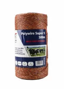Fenceman Electric Fencing Livestock Polywire 9 Strand 500m