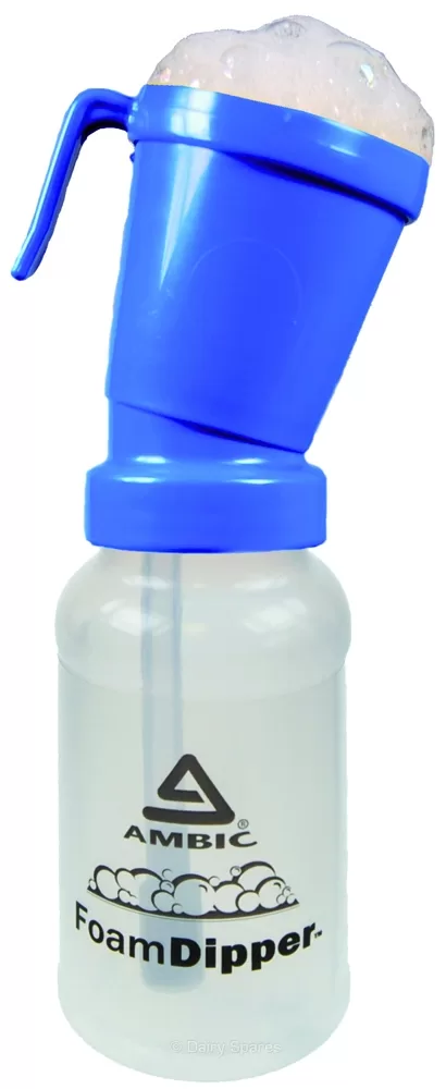 Ambic FoamDipper Teat Dip Cup (MkII) Blue