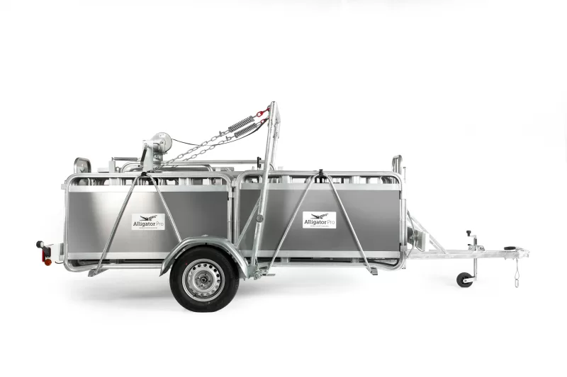 Alligator Pro 250 Trailer System with Manual Winch
