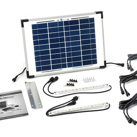 Solar Hubi Work 64 - Solar Lighting and Power Expansion Kit