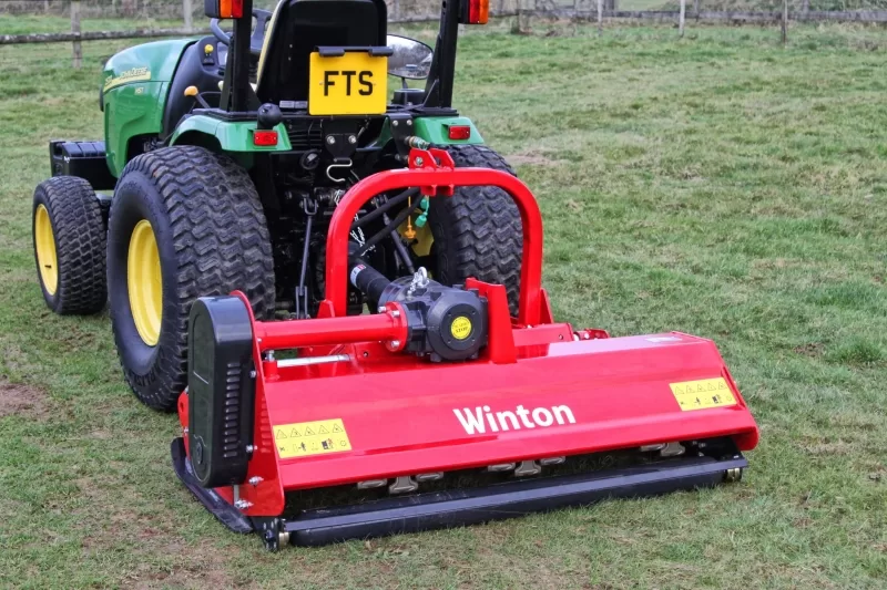 Winton Hydraulic Offset Flail Mower WHF145 1.45m