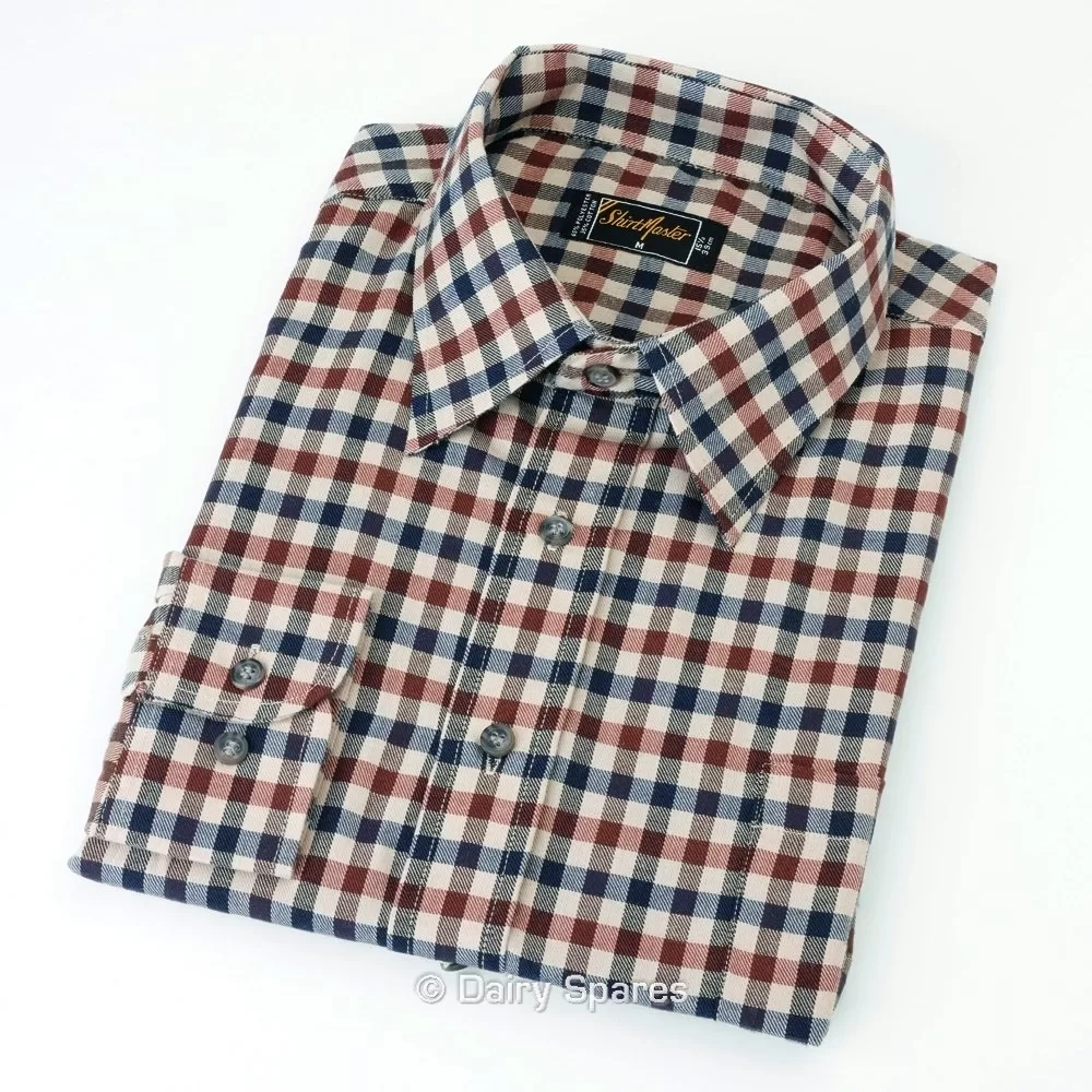 Shirtmaster Bentley Mens Polycotton Long Sleeved Shirt