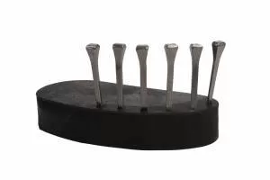 Hoof Block Rubber (10) + Nails