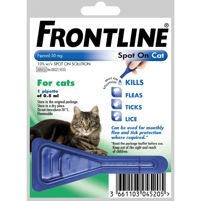 Frontline Spot On for Cats - 1 Pipette