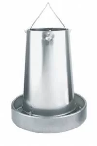 Poultry Galvanised Feeder 20kg