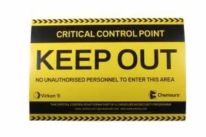 Antec Keep Out Sign