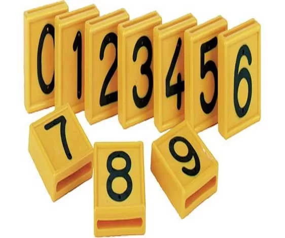 Cattle Neck Collar Marking Numbers - Box 10