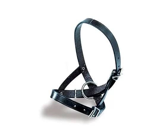Headcollar Flat Black Ram