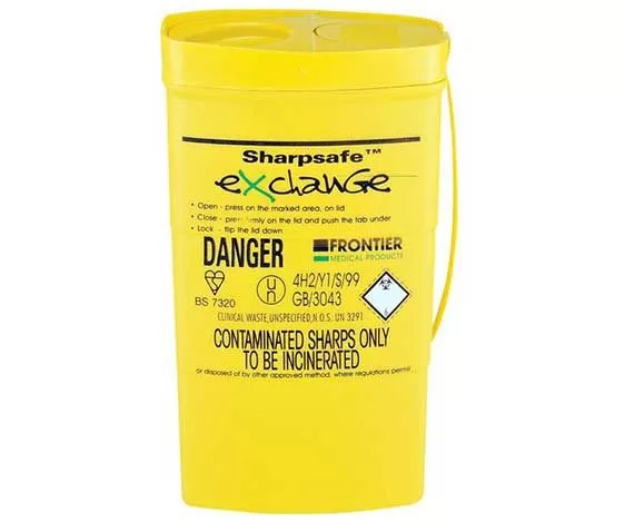 Sharpsafe Needle Disposal Box