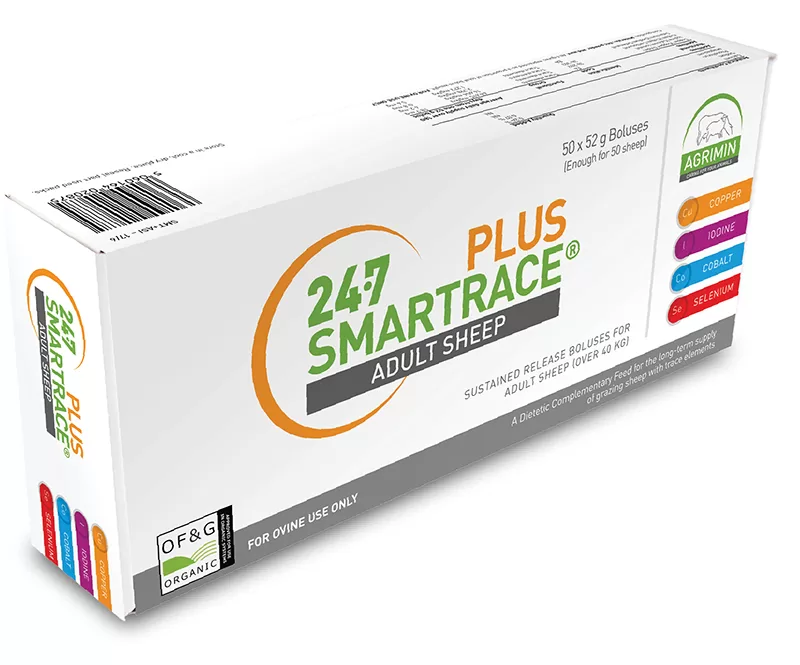 Agrimin 24-7 SmartTrace PLUS COPPER Adult Sheep 50x52g