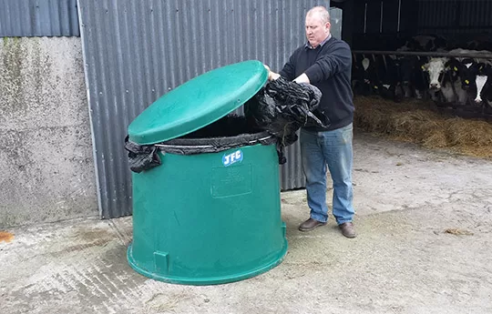 JFC Tidy Wrap Recycling Bin (Silage Wrap) TRB1