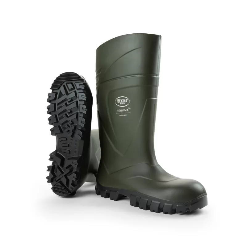 Bekina Steplite X Solidgrip Soft Toe Wellington Boots